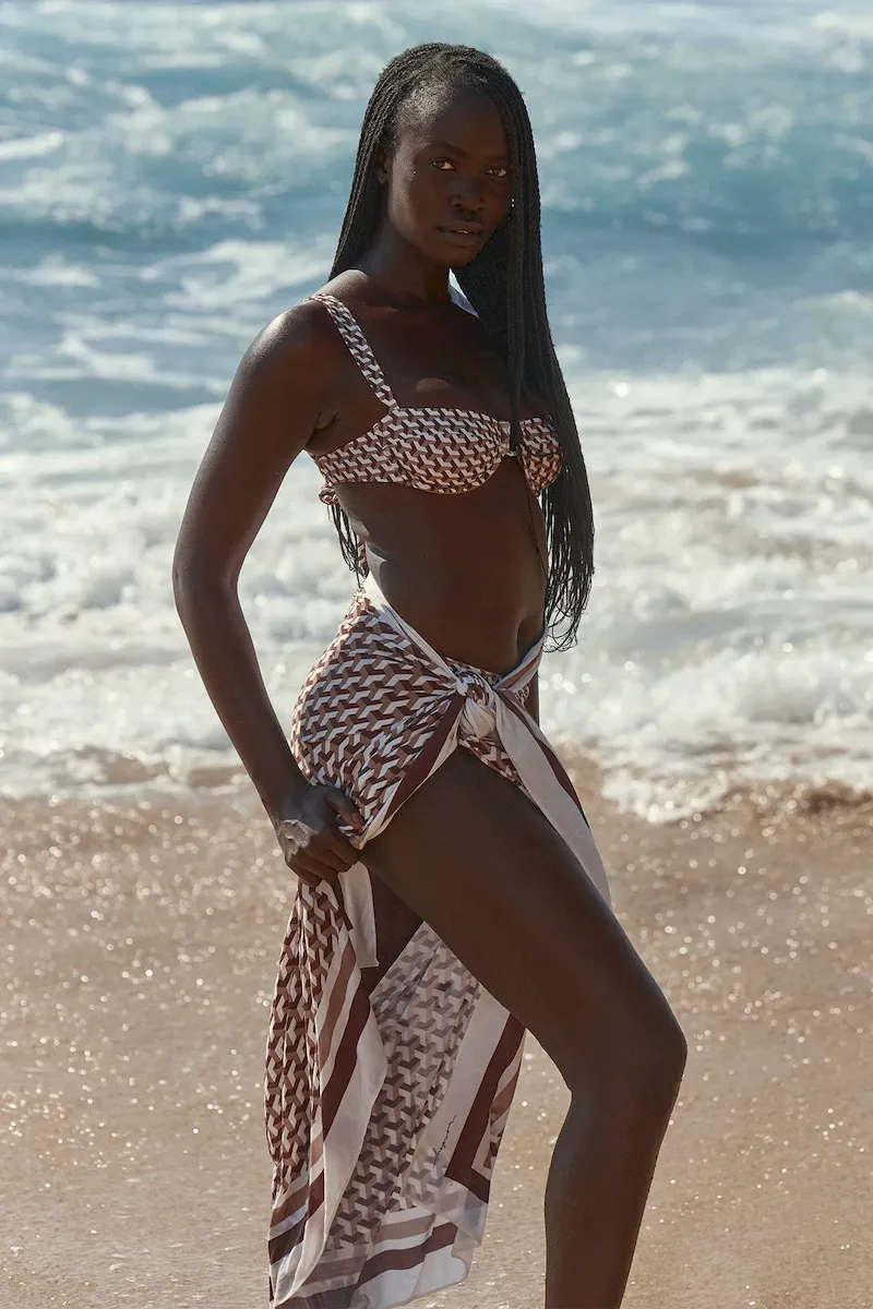 Marina Piccola Sarong Husk Geo - Image 8