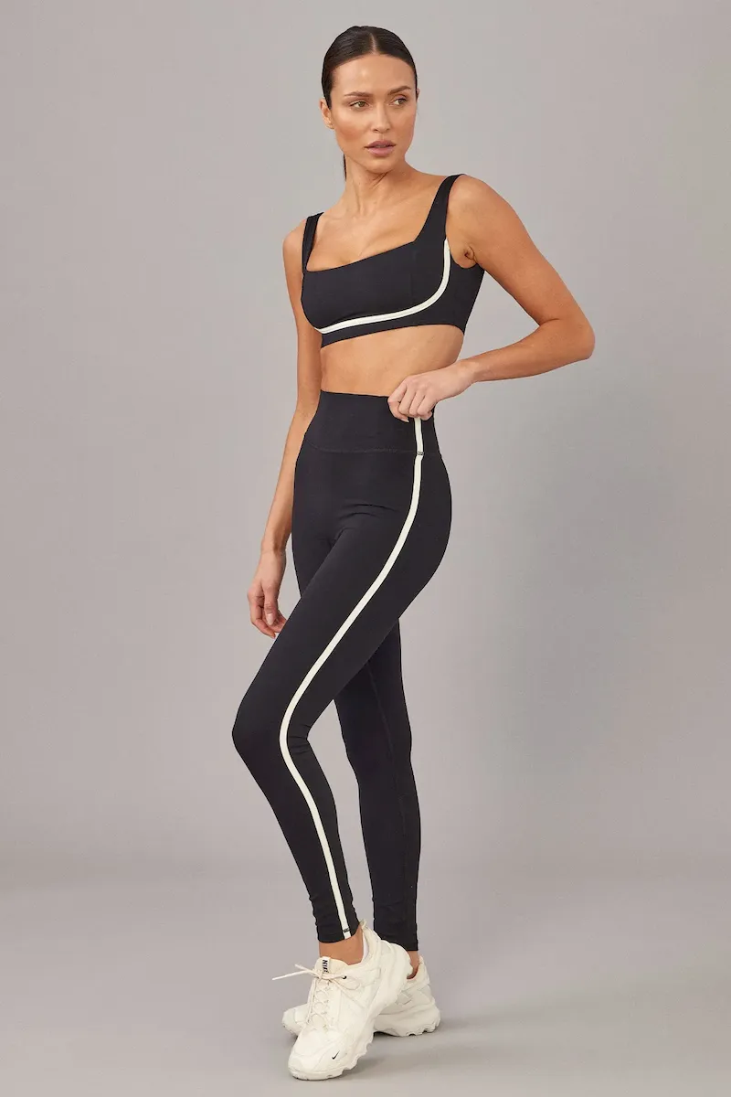 Acadia Legging 27 Black/Ivory - Image 8