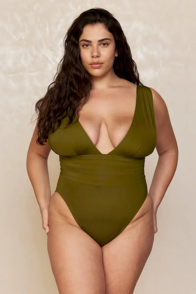 Florence One Piece Olive - Image 3