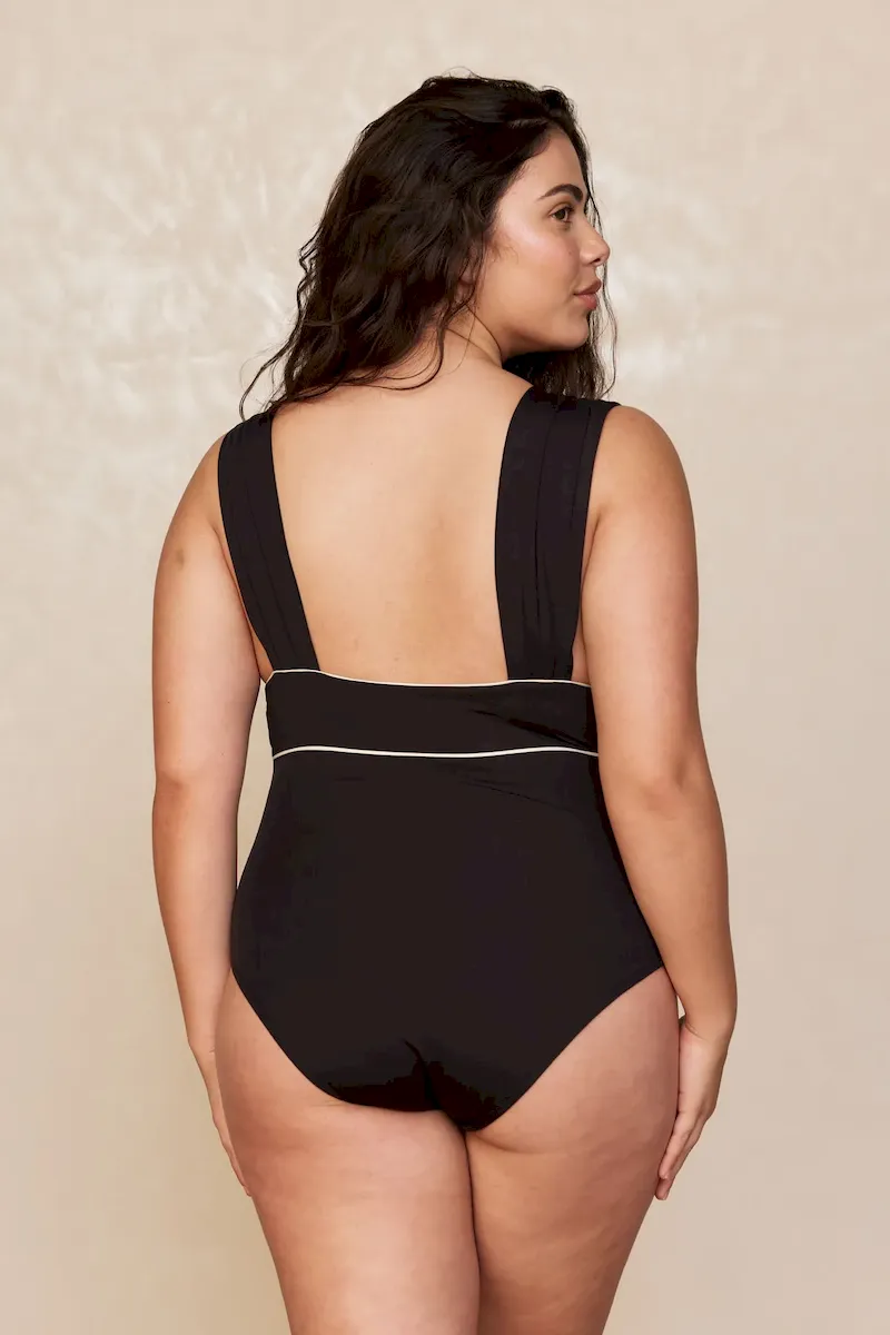 Aruba One Piece Black/Ivory - Image 4