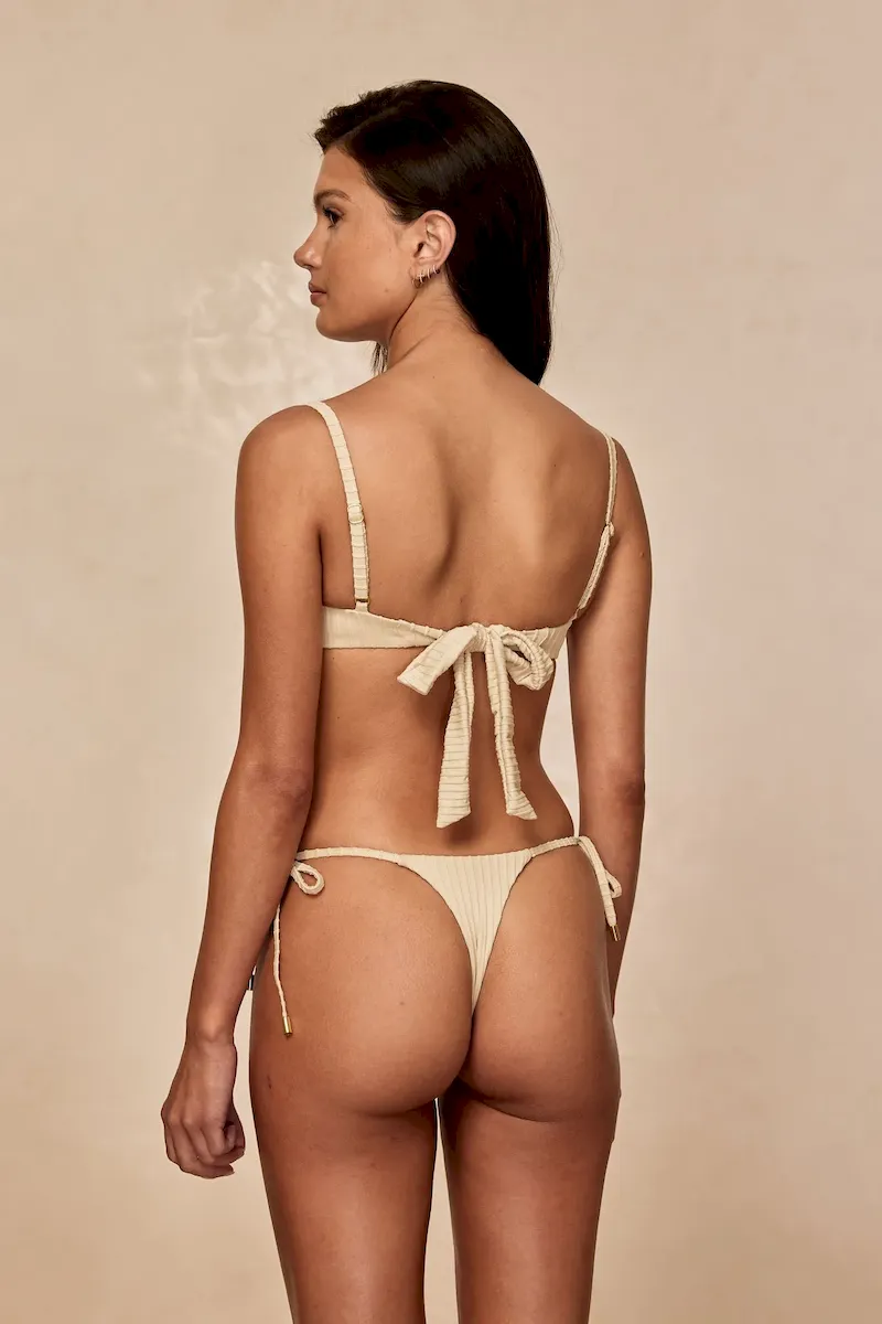 Capri Top Vanilla Matte Rib - Image 5