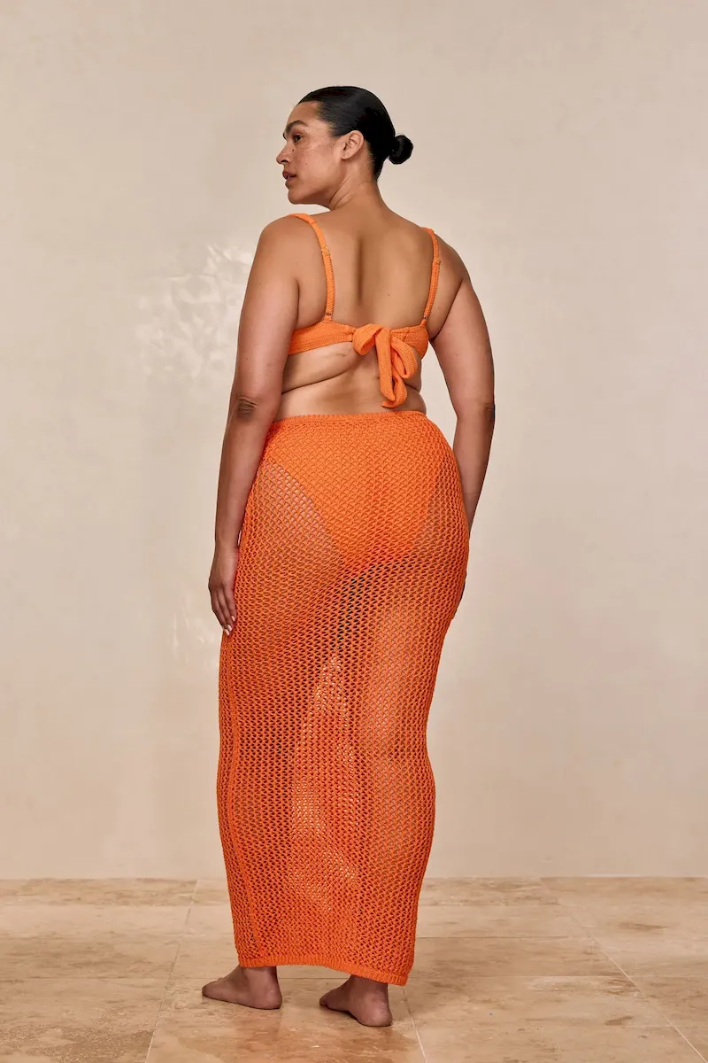 Fontelina Skirt Tangerine Petit Crochet - Image 6
