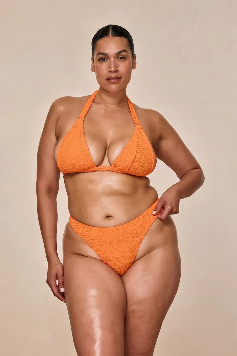 Morocco Top Tangerine Crinkle - Image 6