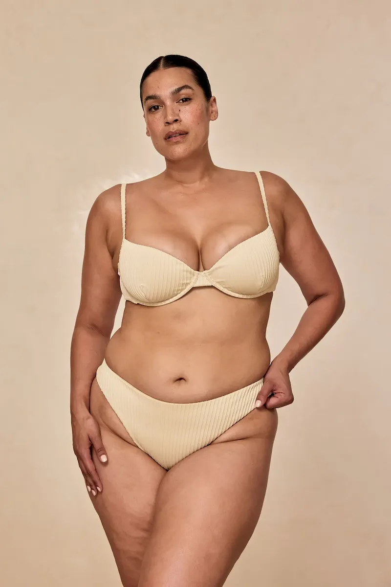 Capri Top Vanilla Matte Rib - Image 6