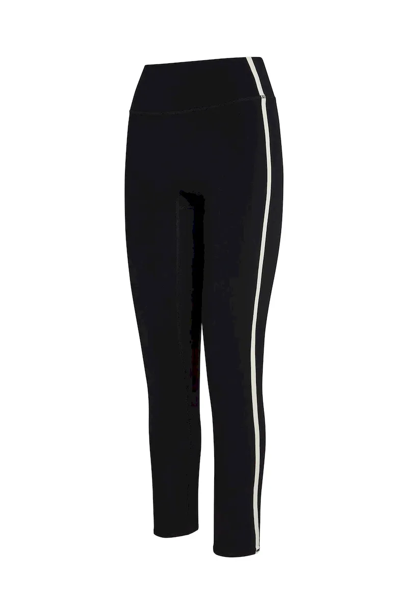 Acadia Legging 27 Black/Ivory