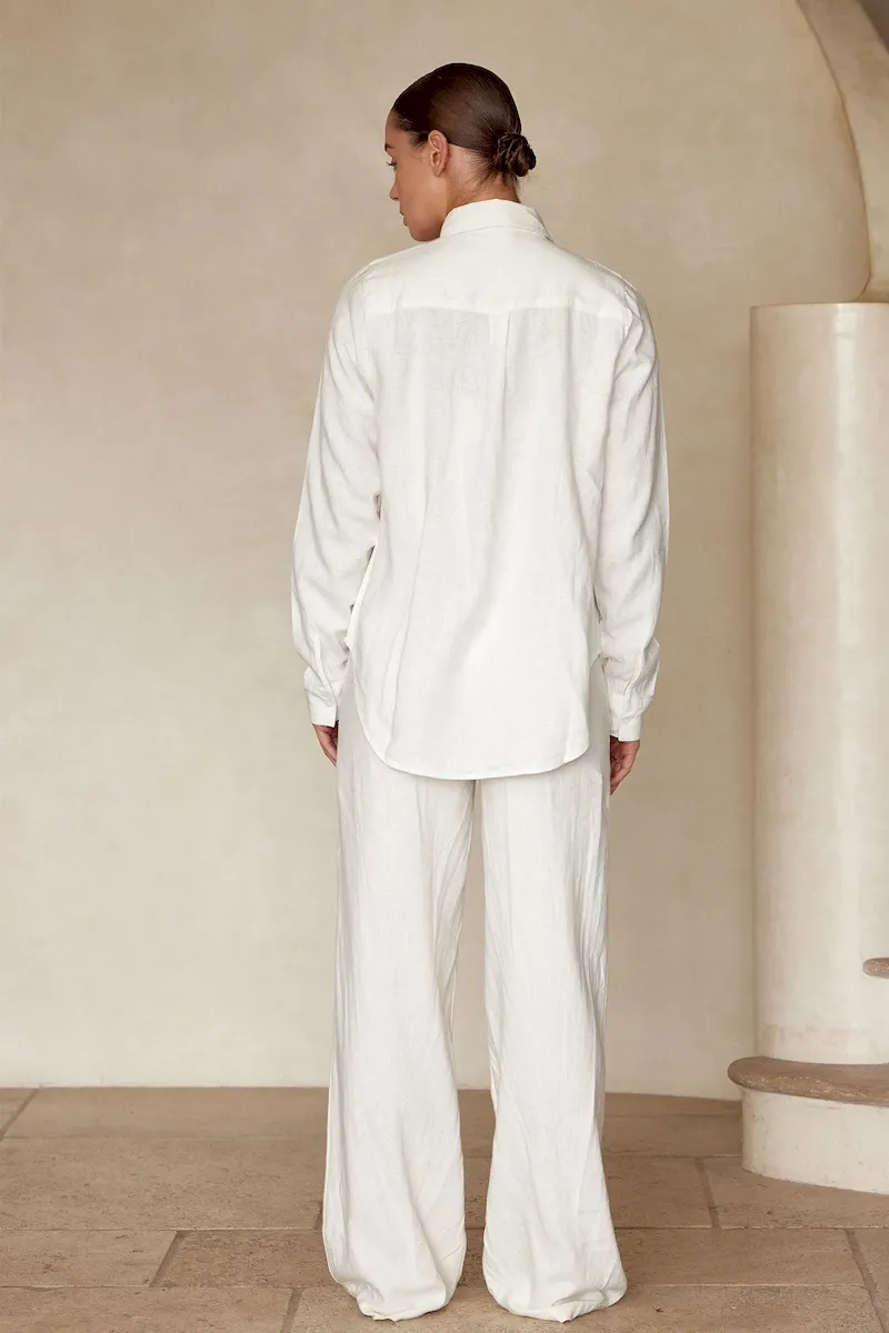 Sicily Shirt Ivory - Image 9