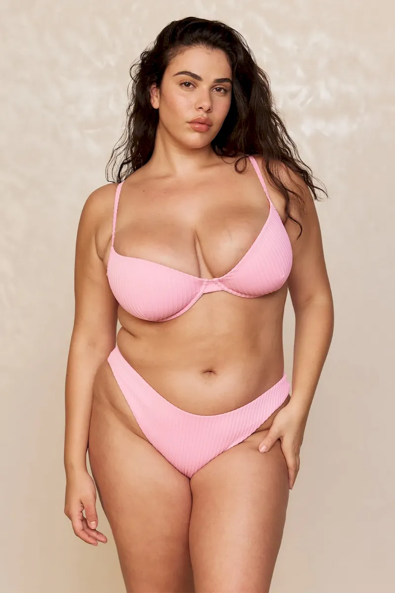 Byron Bottom Cherry Blossom Matte Rib - Image 3