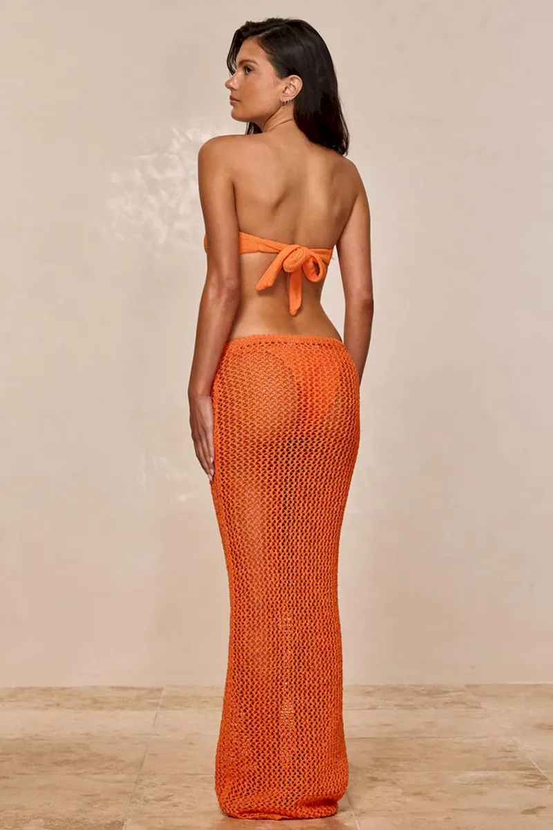 Fontelina Skirt Tangerine Petit Crochet - Image 4