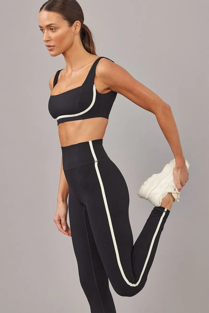 Acadia Legging 27 Black/Ivory - Image 10