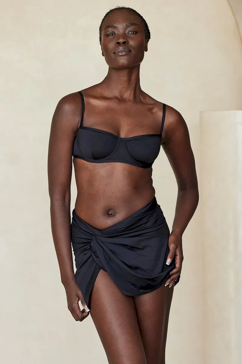 Andros Mini Sarong Black - Image 2