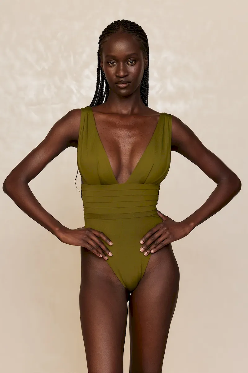 Florence One Piece Olive - Image 5