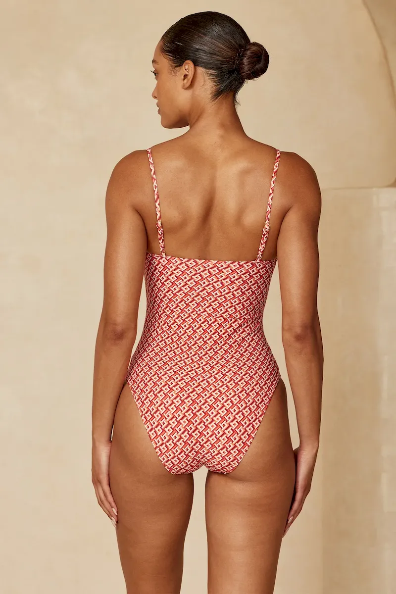 Bahamas One Piece Lattice Geo - Image 3