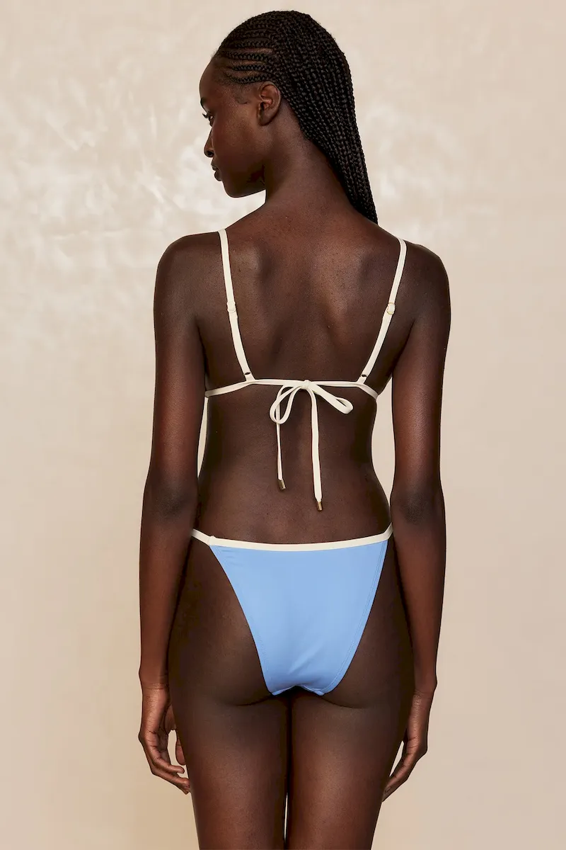 Barbados Top Azure/Ivory - Image 5