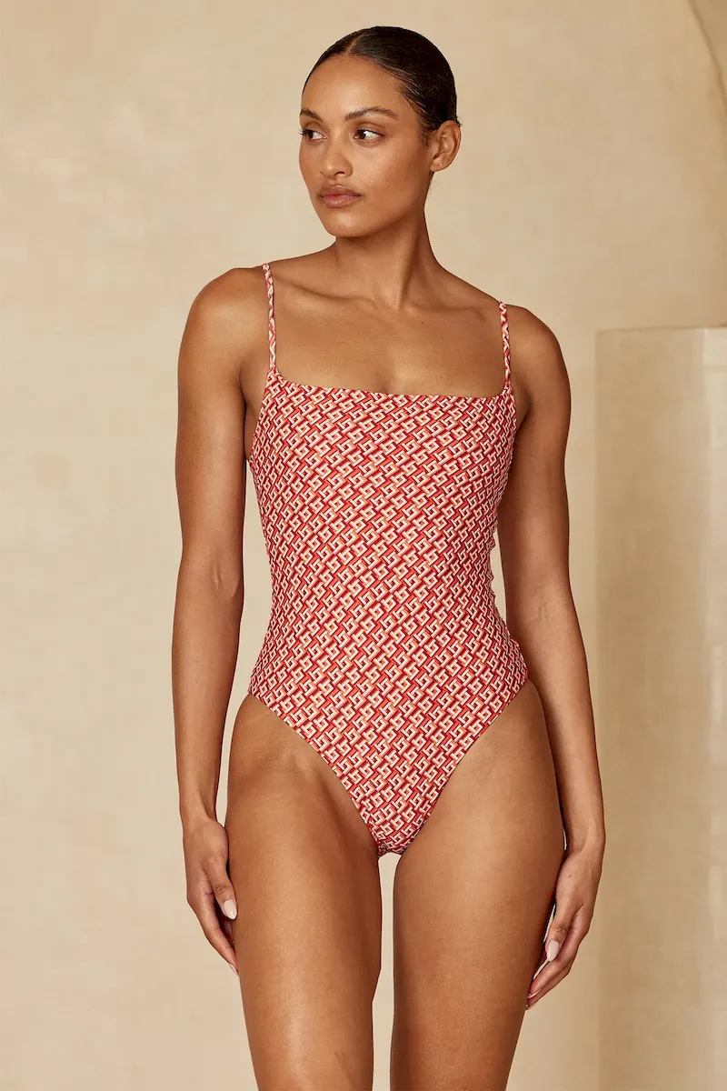 Bahamas One Piece Lattice Geo - Image 2