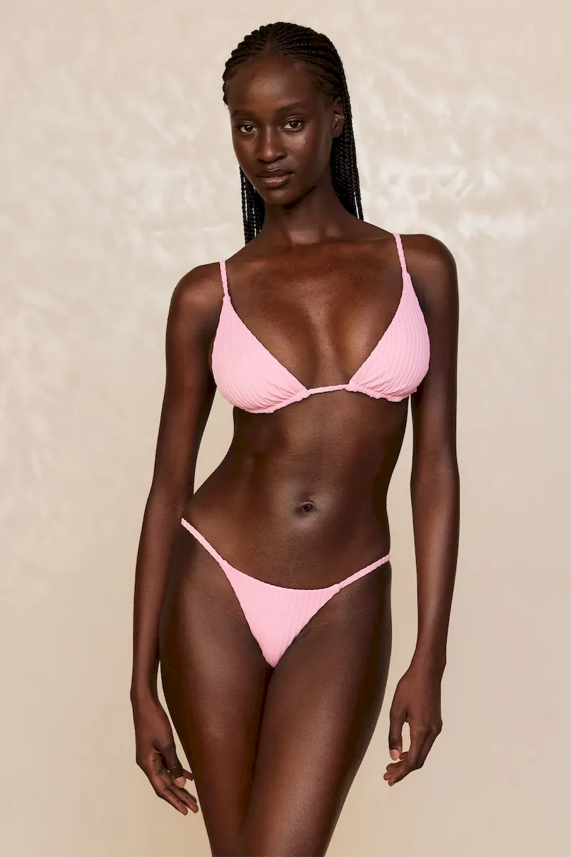 Barbados Bottom Cherry Blossom Matte Rib - Image 3