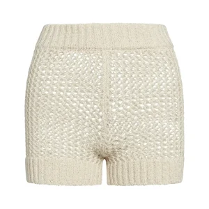 Acapulco Short Ivory Petit Crochet