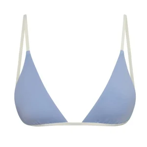 Barbados Top Azure/Ivory