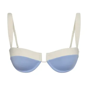 Cala Roja Top Azure/Ivory