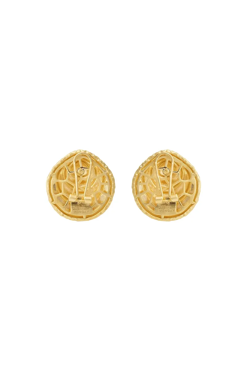 Barbados Earrings Gold - Image 4