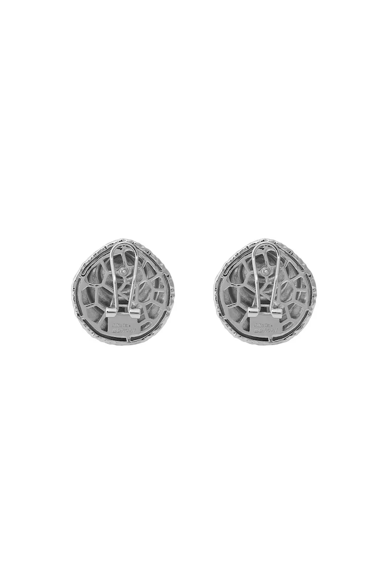 Barbados Earrings Silver - Image 3