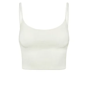 Beverly Hills Knitwear Top White Rib