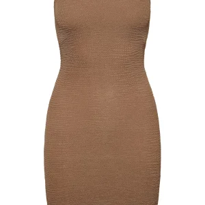 Bimini Dress Husk Crinkle