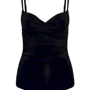 Bordeaux One Piece (Full Coverage) Black