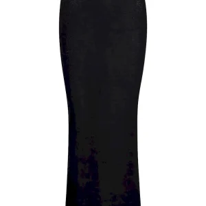 Fontelina Linen Skirt Black Linen