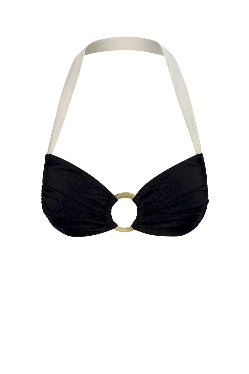 Bronte Top Black/Ivory