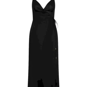 Levanzo Dress Black Linen