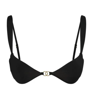 Petit Ermitage Top Black (Small Bust)