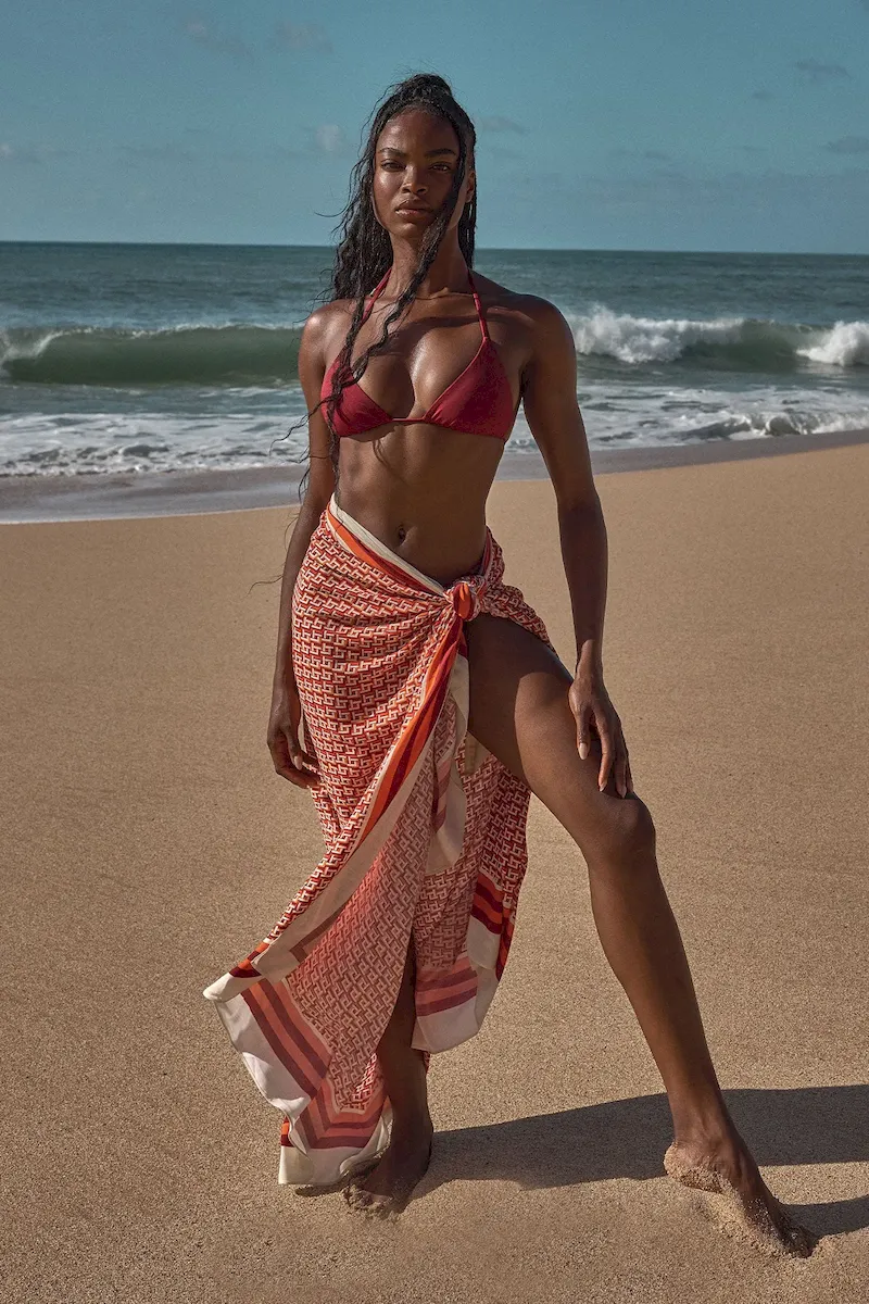 Marina Piccola Sarong Lattice Geo - Image 3