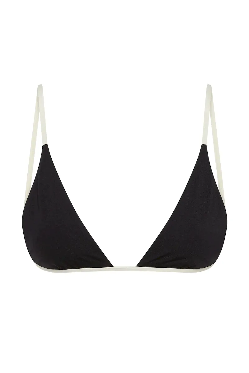 Barbados Top Black/Ivory
