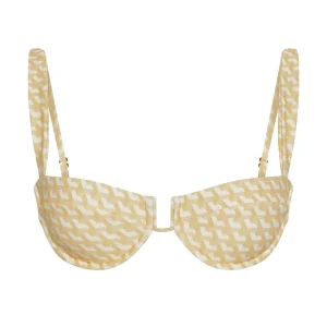 Cala Roja Top Ivory Geo