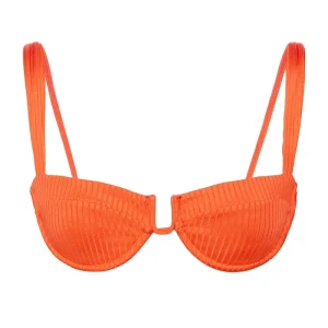 Cala Roja Top Papaya Wide Rib