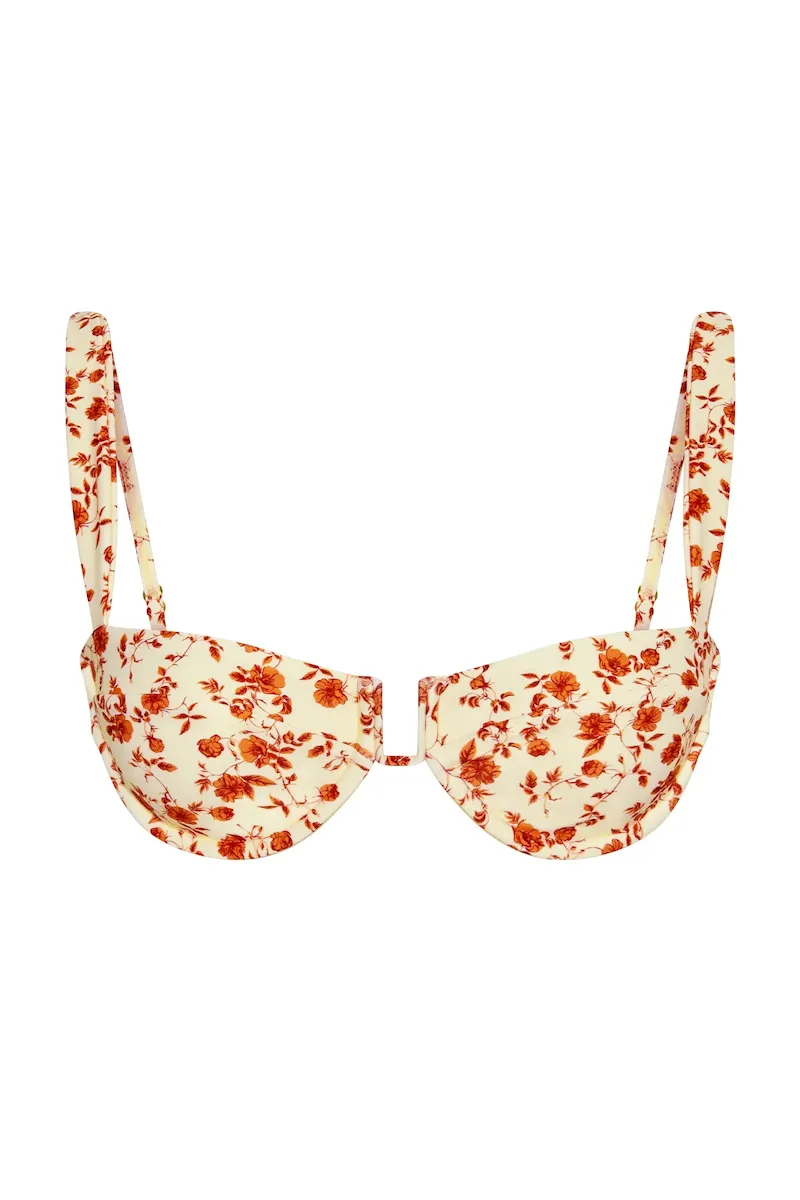 Cala Roja Top Sunrise Floral