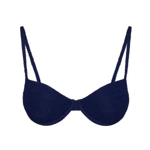 Capri Top Midnight Crinkle