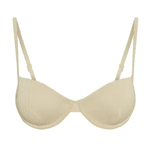 Capri Top Vanilla Matte Rib