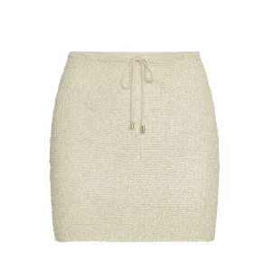 Cartagena Skirt Ivory Sequin