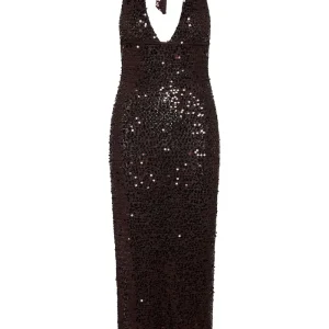 Catania Dress Espresso Sequin