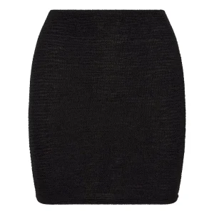 Cayman Skirt Black Crinkle