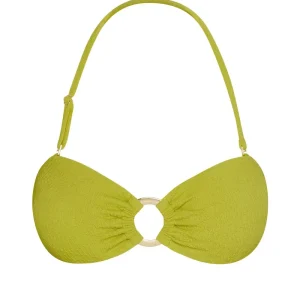 Costa Rica Top Chartreuse Summer Plaid