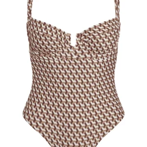 Clovelly One Piece Husk Geo