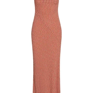 Cote D’azur Dress Lattice Geo