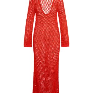 Cozumel Dress Chili Pepper Petit Crochet