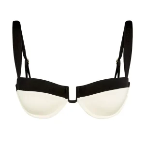 Cala Roja Top Ivory/Black