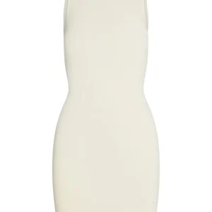 Camerelle Dress Ivory Knit Rib