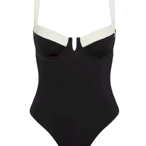 Clovelly One Piece Black/Ivory