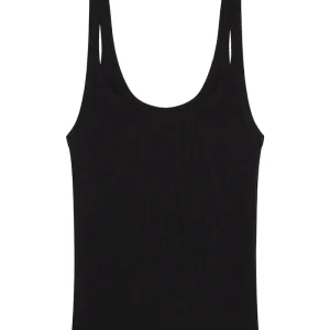 Devin Tank Black Rib