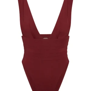 Florence One Piece Burgundy